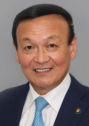 富山市長の写真