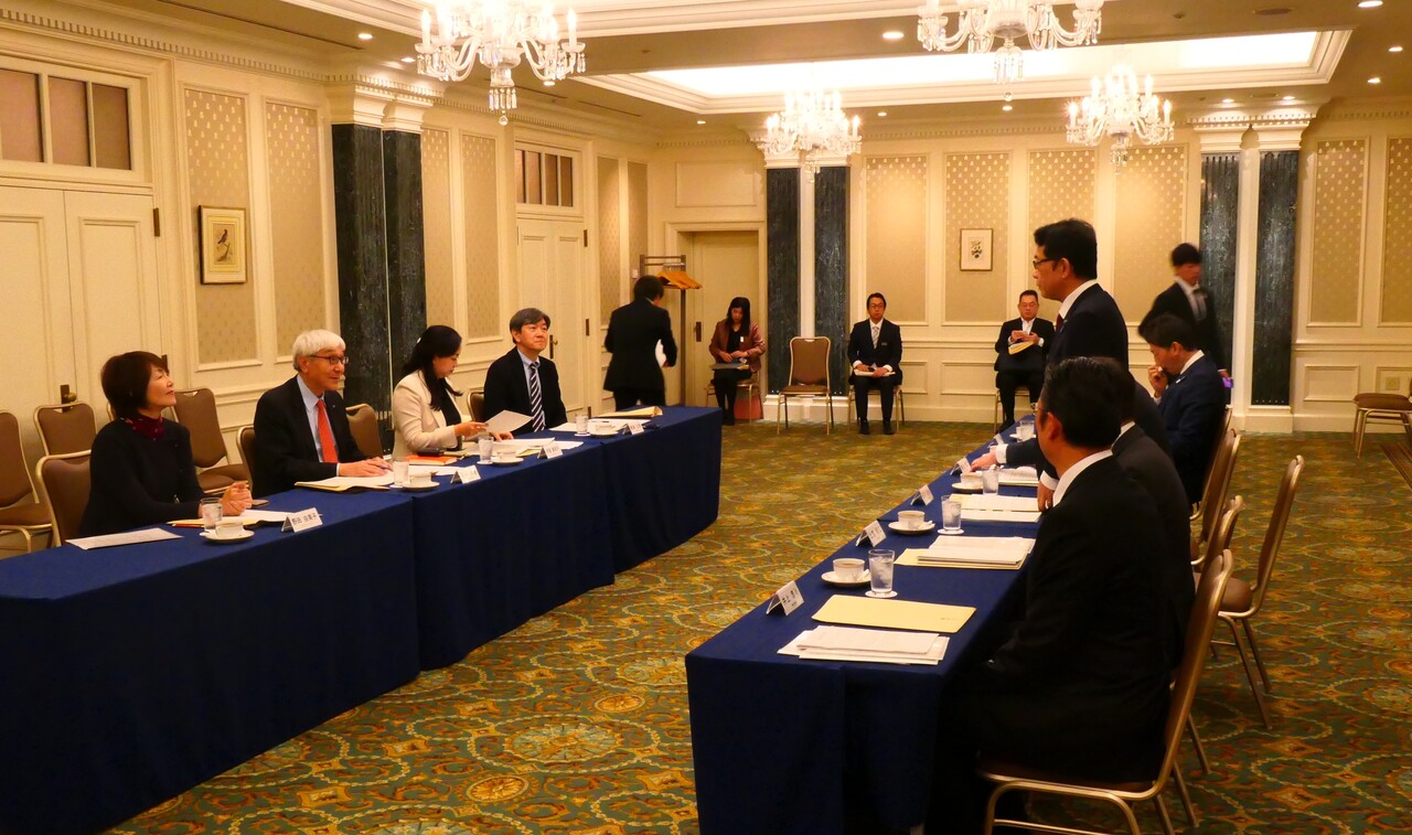 経済同友会面談